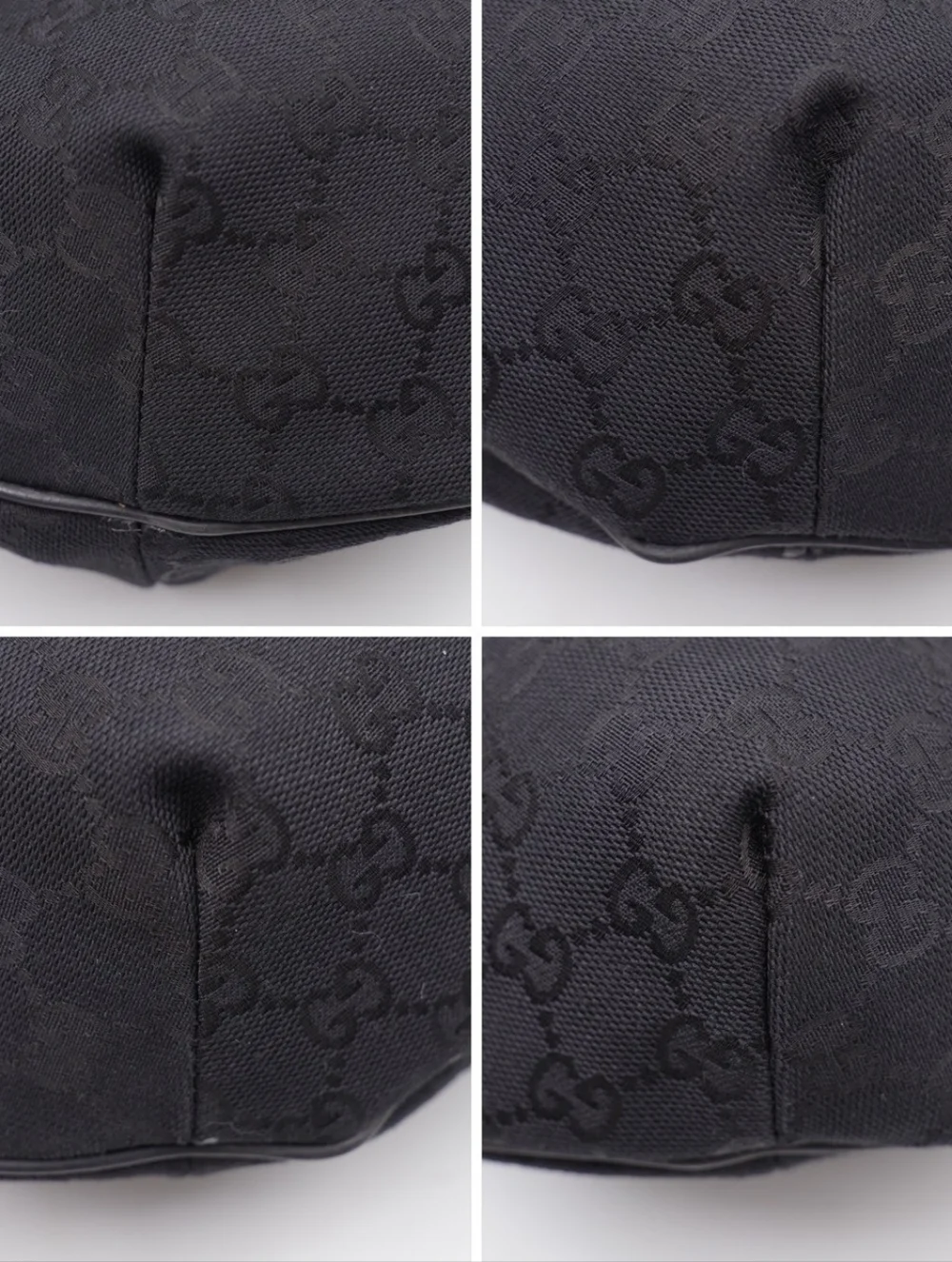 CH13 💗 Gucci GG Monogram Web halfmoon Large Crossbody - Picture 8 of 13